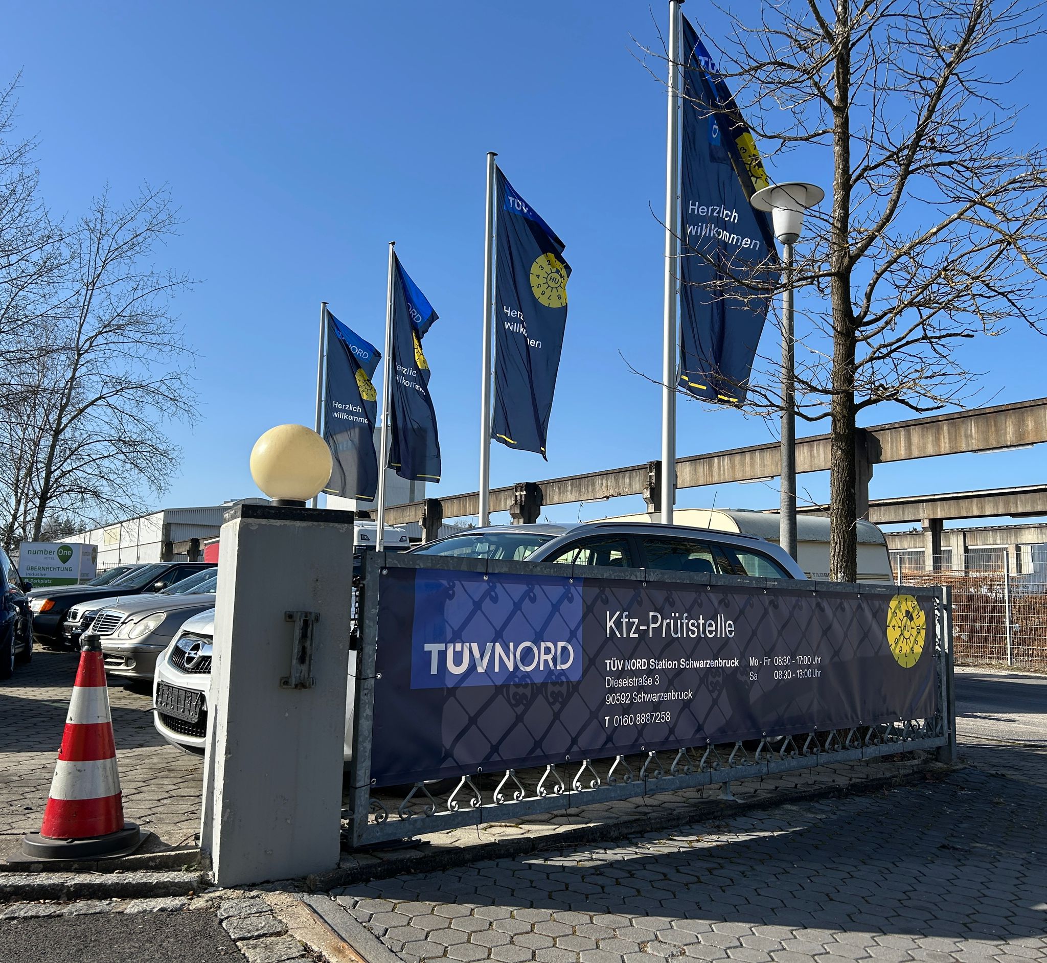 Innenansicht der Prüfstelle