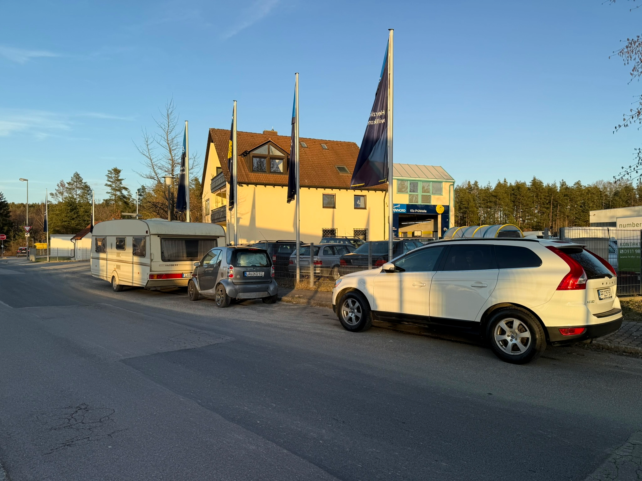 Außenansicht der Prüfstelle
